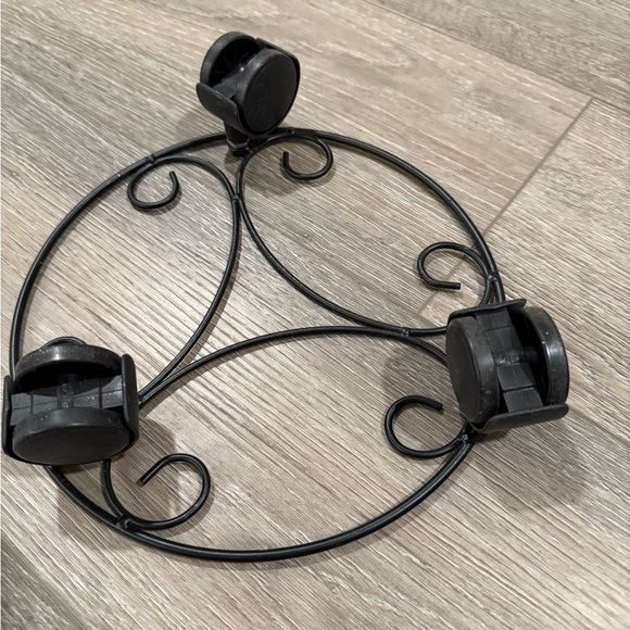 Set of 2 Rolling Plant Stand - Picture 4 of 6